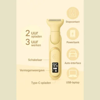 Nuvado LadyGroomer Oplaadbare Ladyshaver