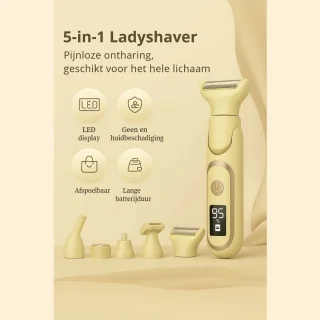 Nuvado LadyGroomer Oplaadbare Ladyshaver