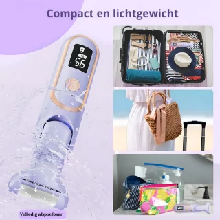 Nuvado Ladyshaver Oplaadbaar Elektrisch - Paars