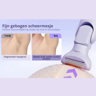 Nuvado Ladyshaver Oplaadbaar Elektrisch - Paars
