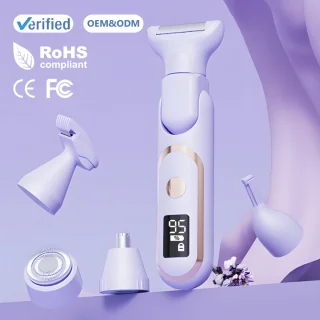 Nuvado Ladyshaver Oplaadbaar Elektrisch - Paars