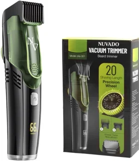 Nuvado Vacuüm Baardtrimmer Tondeuse