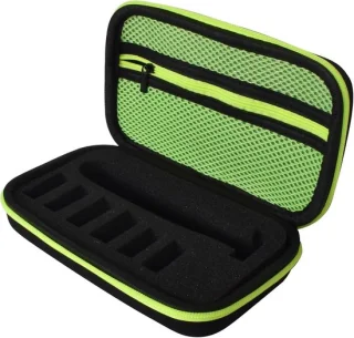 O Blade scheermes harde reiskoffer voor QP2520 en QP2530, groen