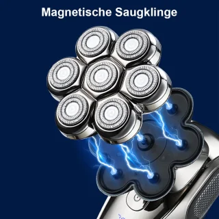 OKWISH Elektrisch Scheerapparaat Zilver