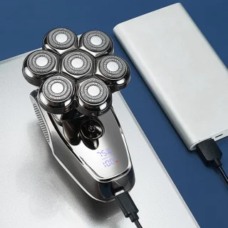 OKWISH Elektrisch Scheerapparaat Zilver