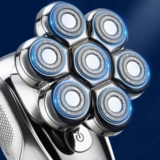 OKWISH Elektrisch Scheerapparaat Zilver