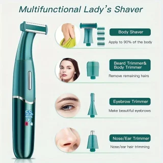 One-Blade 4in1 Oplaadbaar Scheerapparaat Set Groen