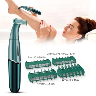 One-Blade 4in1 Oplaadbaar Scheerapparaat Set Groen
