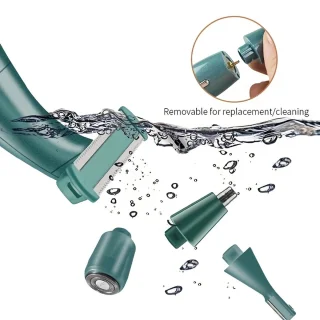 One-Blade 4in1 Oplaadbaar Scheerapparaat Set Groen