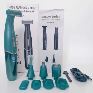 One-Blade 4in1 Oplaadbaar Scheerapparaat Set Groen