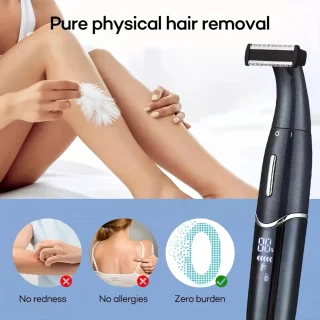 One-Blade 4in1 Oplaadbare Scheer- en Trimmer Set Kobaltblauw
