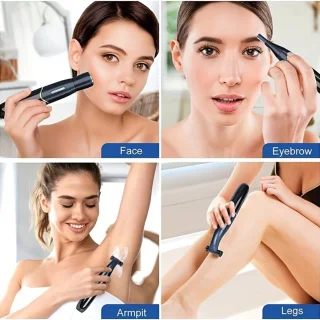 One-Blade 4in1 Oplaadbare Scheer- en Trimmer Set Kobaltblauw