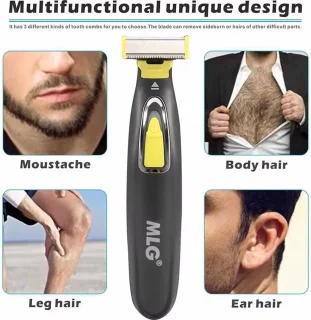 OneBlade Oplaadbare One-Blade Scheerapparaat met 3 Opzetstukken