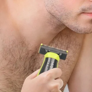 OneBlade Oplaadbare One-Blade Scheerapparaat met 3 Opzetstukken