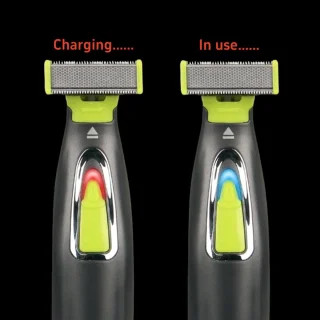 OneBlade Oplaadbare One-Blade Scheerapparaat met 3 Opzetstukken