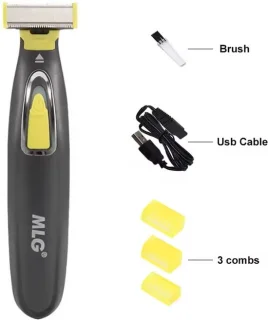 OneBlade Oplaadbare One-Blade Scheerapparaat met 3 Opzetstukken