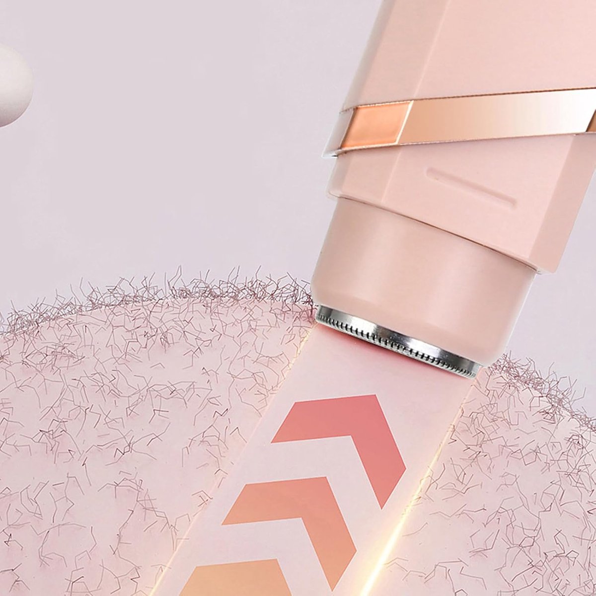 Wat vinden we goed aan de Ontharingsscheerapparaat draadloos waterdicht 2-kops roze