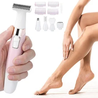 Oplaadbaar scheerapparaat voor dames