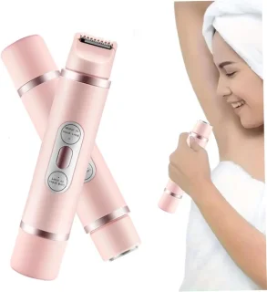Oplaadbare 2-in-1 Elektrische Ontharingstrimmer - Roze