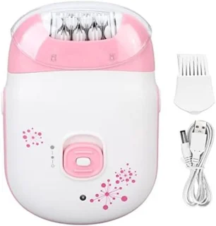 Oplaadbare elektrische epilator en scheerapparaat voor dames