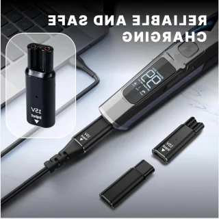 Philips Norelco 15V Type-C Adapter voor OneBlade QP6520/QP6530/QP6510, HQ8505 en Series 7000/5000/3000