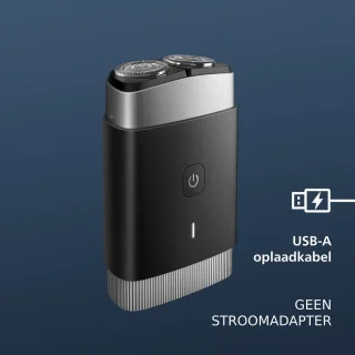 Philips PQ888/06 Portable Shaver Zwart