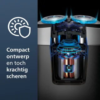 Philips PQ888/06 Portable Shaver Zwart