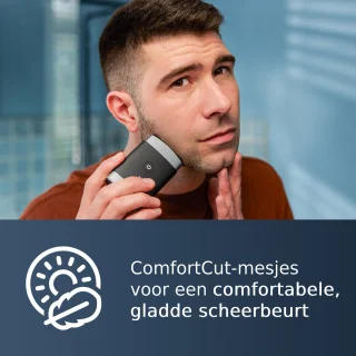 Philips PQ888/06 Portable Shaver Zwart