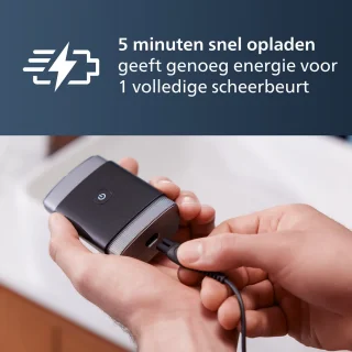 Philips PQ888/06 Portable Shaver Zwart