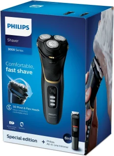 Philips Series 3000 S3333/58 Scheerapparaat met Multigroomer