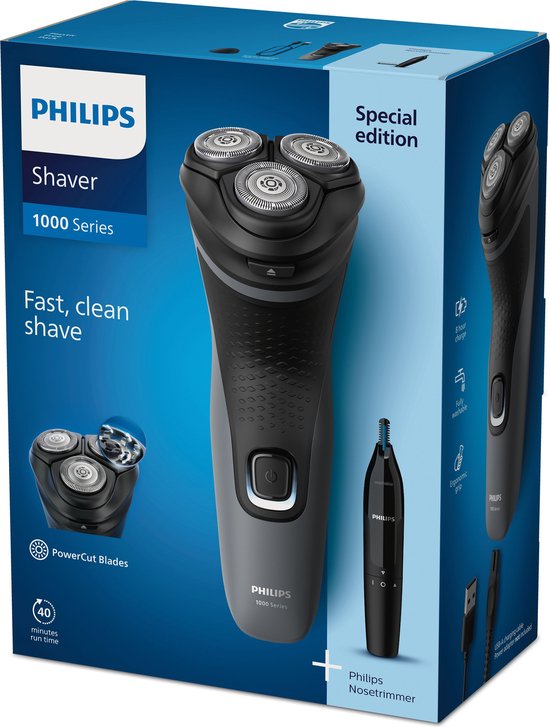 Betaalbaar en betrouwbaar: Philips Shaver 1000 Series S1142/02