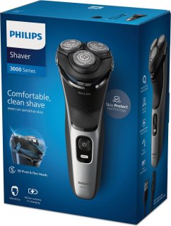 Philips Shaver 3000 Series S3143/00 Elektrisch Scheerapparaat Zilver
