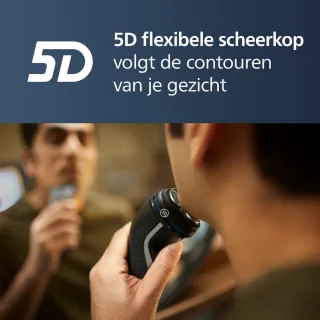 Philips Shaver 3000 Series S3143/00 Elektrisch Scheerapparaat Zilver