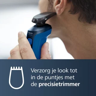 Philips Shaver 5000 Series S5466/17 Elektrisch Scheerapparaat Blauw