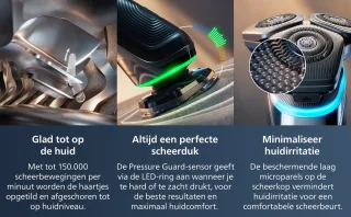 Philips Shaver 9000 Series S9974/35 Elektrisch scheerapparaat Zilver