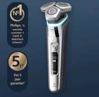 Philips Shaver 9000 Series S9974/35 Elektrisch scheerapparaat Zilver
