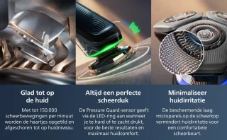 Philips Shaver 9000 Series S9976/55 Elektrisch Scheerapparaat Donkergrijs