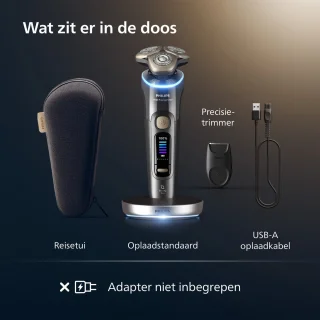 Philips Shaver i9000 Prestige Ultra Elektrisch Scheerapparaat XP9402/11 Donkergrijs