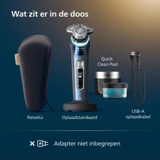 Philips Shaver i9000 Prestige XP9201/30 Elektrisch Scheerapparaat Blauw