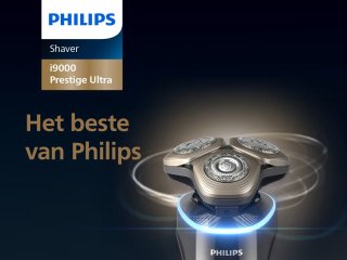 Philips Shaver i9000 Prestige XP9400/31 Elektrisch Scheerapparaat Zwart