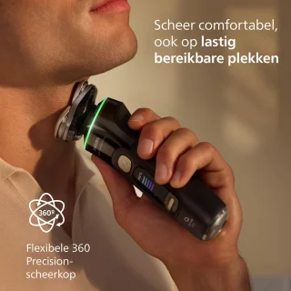 Philips Shaver i9000 Prestige XP9400/31 Elektrisch Scheerapparaat Zwart