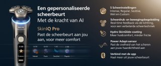 Philips Shaver i9000 Prestige XP9400/31 Elektrisch Scheerapparaat Zwart