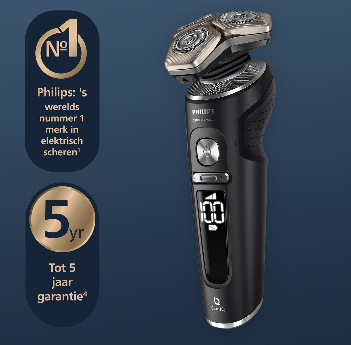 Wat vinden we goed aan de Philips Shaver S9000 Prestige SP9840/31 Elektrisch Scheerapparaat