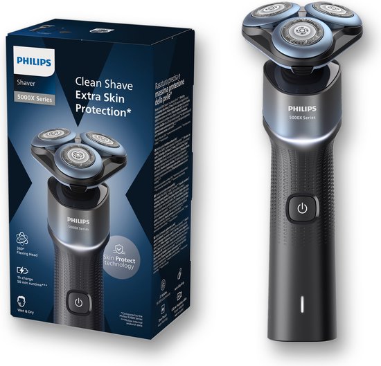 Philips Shaver Series 5000X X5006/00 Elektrisch Scheerapparaat Blauw review