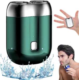 Pocket mini scheerapparaat zwart