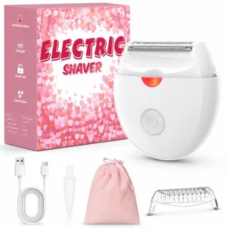 Pocket-Sized Lady Shaver USB-C oplaadbaar elektrisch scheerapparaat