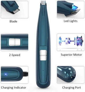Poottrimmer voor honden en katten — elektrische trimmer