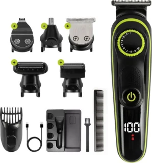 Primegoody 6-in-1 Bodygroomer Baard- en Bodytrimmer Heren