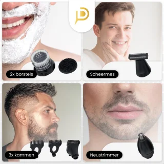 Prodush Skull Shaver 7D 6-in-1 Hoofdscheerapparaat