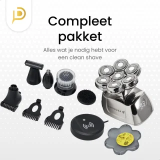 Prodush Skull Shaver 7D 6-in-1 Hoofdscheerapparaat